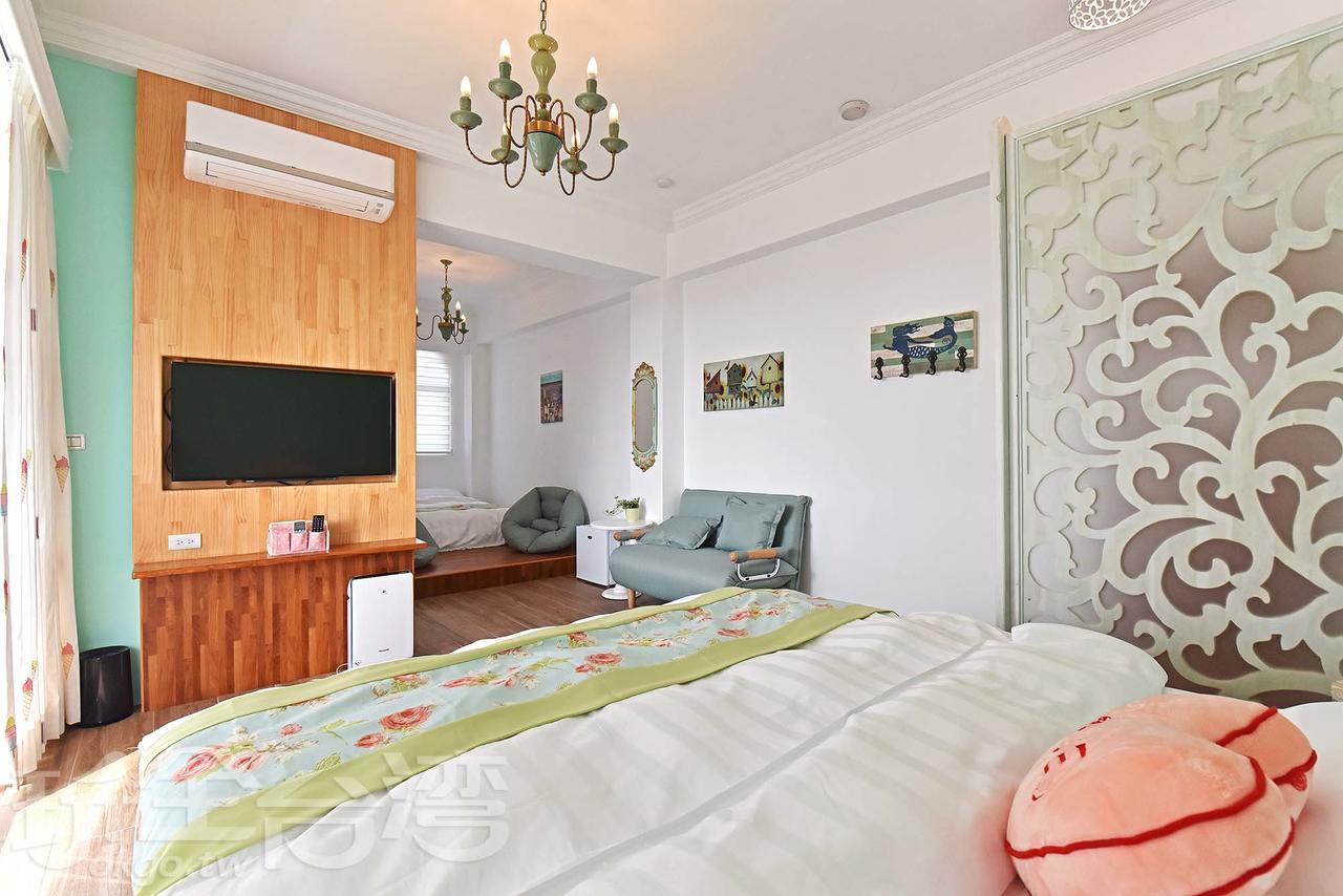 夏日澄藍the Charming Land Lägenhet Baisha Exteriör bild