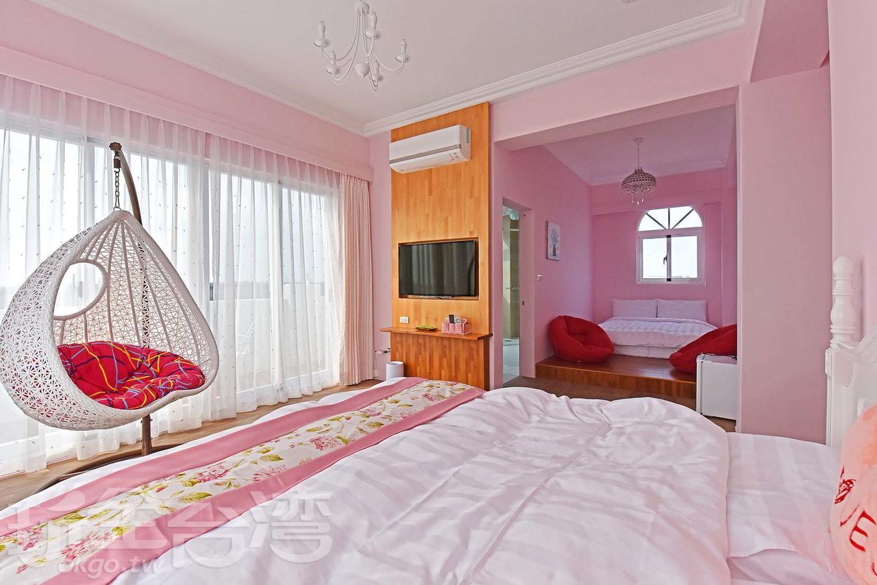 夏日澄藍the Charming Land Lägenhet Baisha Exteriör bild