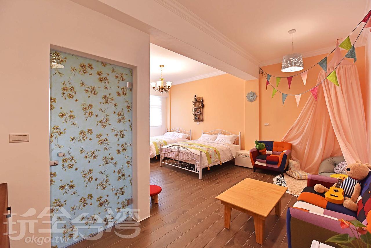 夏日澄藍the Charming Land Lägenhet Baisha Exteriör bild